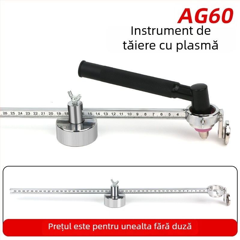 LGK unealtă de tăiere cu plasmă și tăietor circular P80, cu scară magnetică