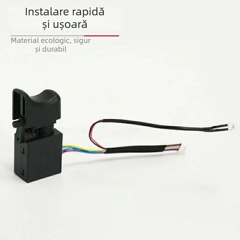 Comutator fără peri pentru cheie cu impact, 8 fire sau 9 fire, tip universal, model nou