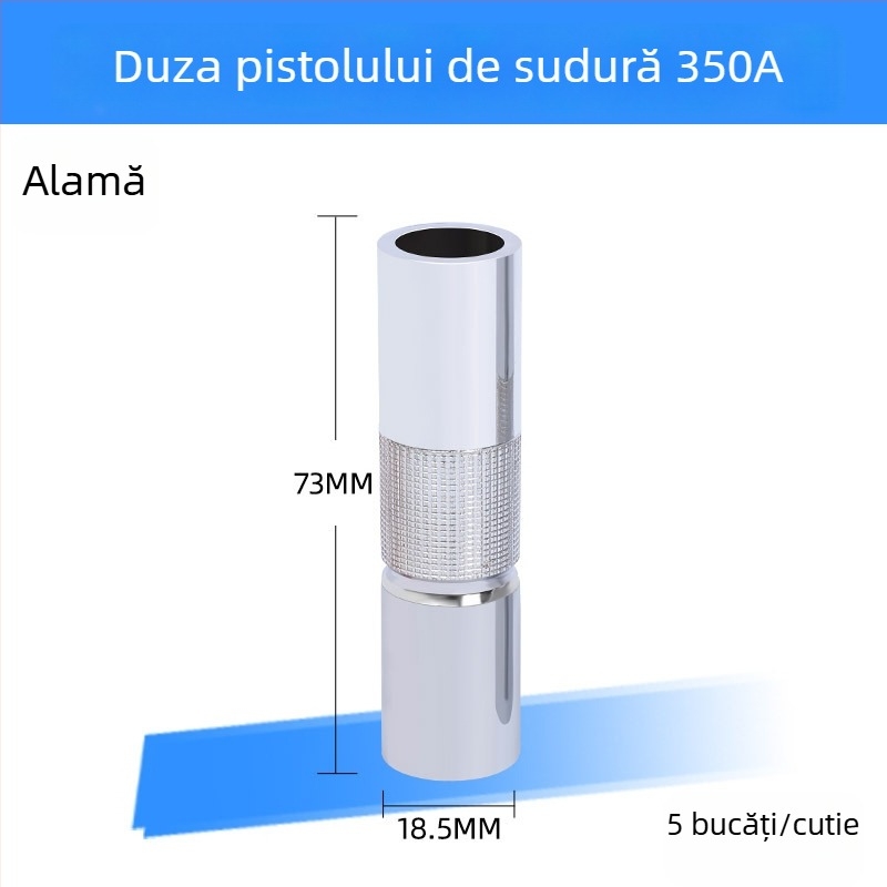Duză protectoare din cupru pentru pistolul de sudură Panasonic, sudură cu protecție gaz, compatibilă cu 200A/350A/500A