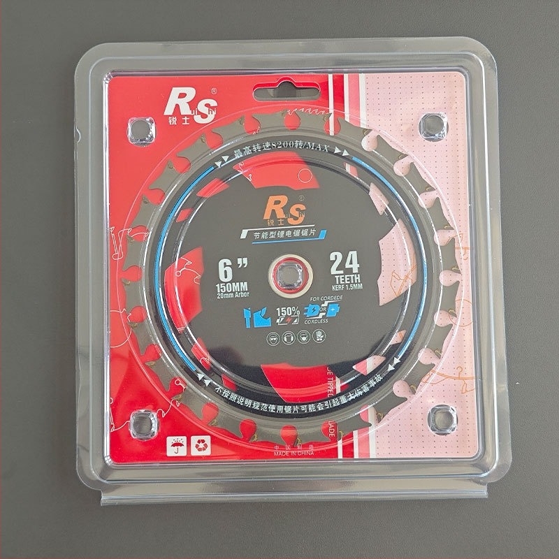 Ruish lamă circulară pentru lemn cu baterie Li-Ion, 5/5,5/6 inch, dinți dovetail, fierăstrău manual