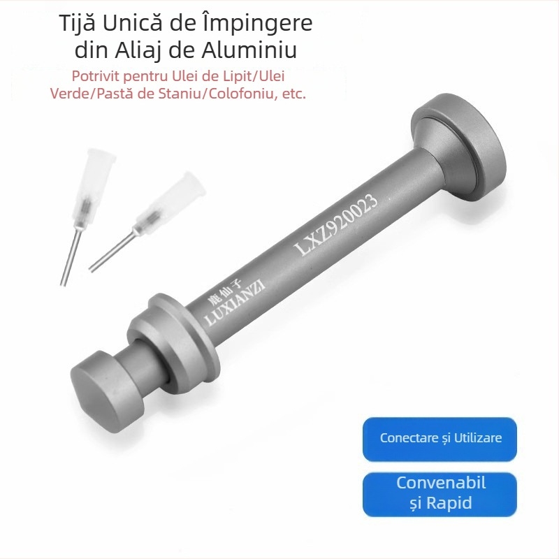 Deer Fairy Flux în seringă și pastă de lipit pentru reparații la telefoane mobile – fără curățare, rășină (rosin), ulei de lipire, demontare și montaj