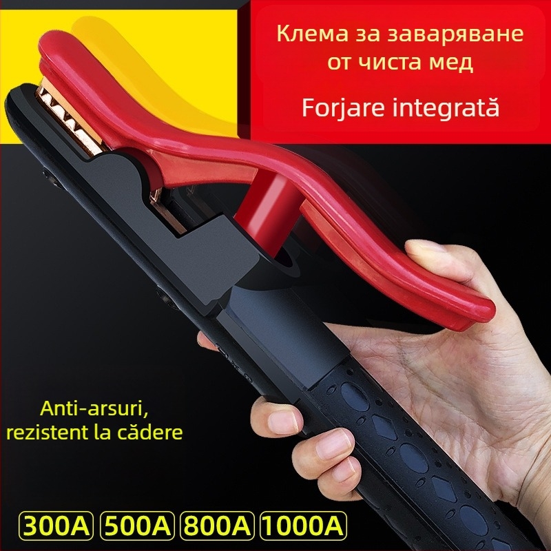 Clește de sudură din cupru pur, calitate industrială, protecție împotriva arsurilor, dimensiune mică