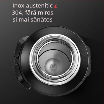 TEENUU Termos cu capacitate foarte mare pentru drumeții în aer liber și utilizare în mașină, izolat pentru apă fierbinte