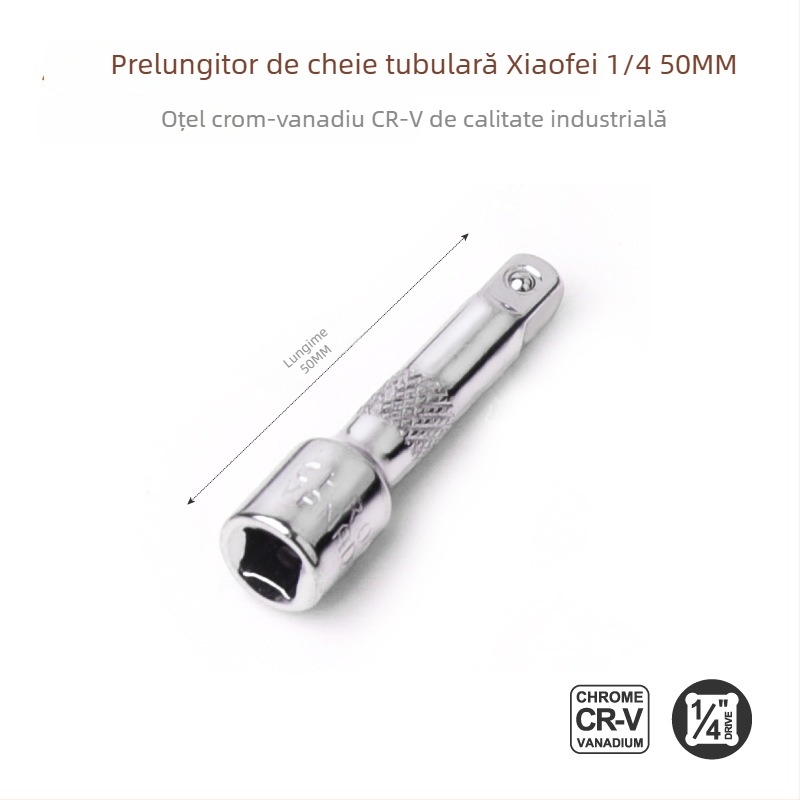 Tijă de extindere pentru cheie cu Ratchet 3/8 inch, extensie lungă, accesorii pentru cheie cu soclu