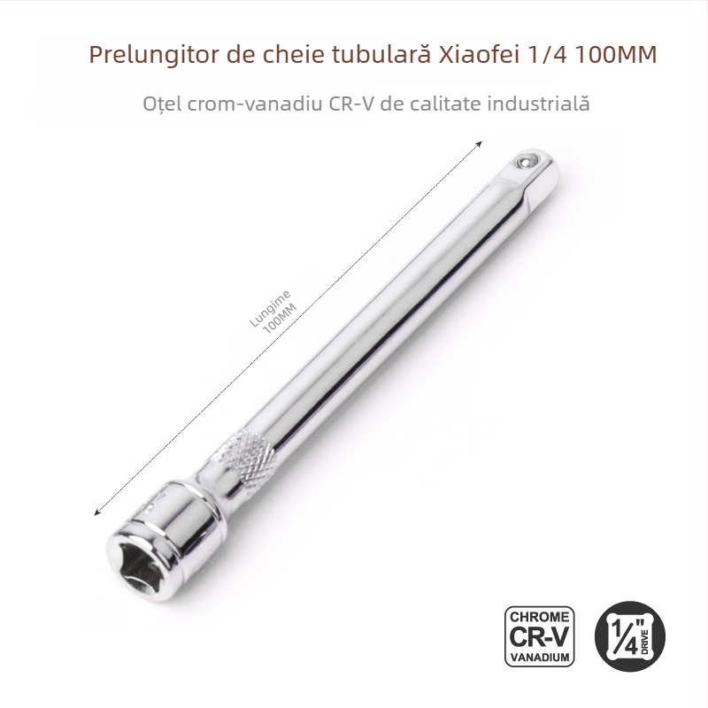 Tijă de extindere pentru cheie cu Ratchet 3/8 inch, extensie lungă, accesorii pentru cheie cu soclu