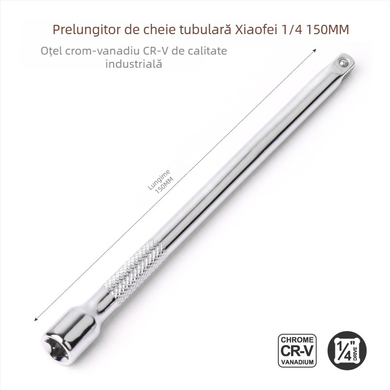 Tijă de extindere pentru cheie cu Ratchet 3/8 inch, extensie lungă, accesorii pentru cheie cu soclu
