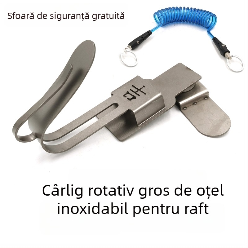 Suport rotativ din oțel inoxidabil pentru șurubelniță electrică, agățător unelte din tâmplărie