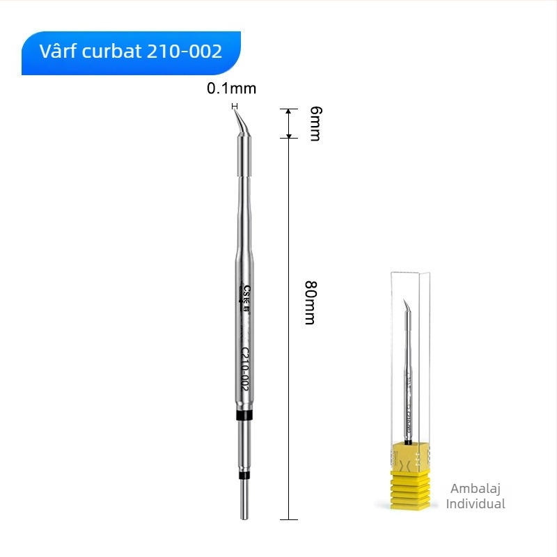 OSS Team Vârf de lipit pentru fier de lipit C210/C115/C245, universal, cu nucleu de încălzire integrat