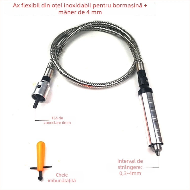 Polizor electric cu ax flexibil, convertibil în polizor suspendat; mașină de gravură; unelte de sculptură în jad și lemn, sculptură de rădăcini; cuțit de sculptură și dalte