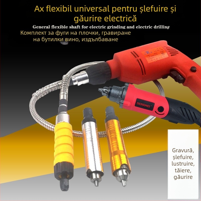 Polizor electric cu ax flexibil, convertibil în polizor suspendat; mașină de gravură; unelte de sculptură în jad și lemn, sculptură de rădăcini; cuțit de sculptură și dalte