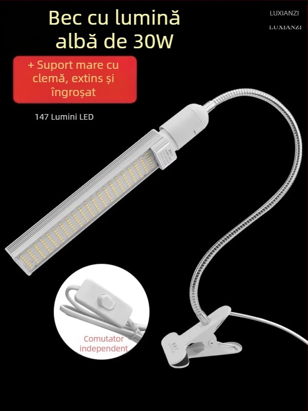 Deer Fairy Iluminat pentru repararea telefoanelor mobile – lampă de birou LED cu clips pentru sudură