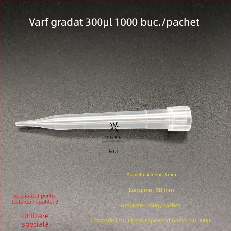 Vârfuri de pipetă Xingya, rezistente la temperaturi înalte, 10 mL–10 mL