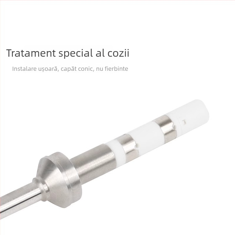 Gust Set de vârfuri pentru un lipitor portabil TS100 cu temperatură constantă – 101 vârfuri: vârf lamă, vârf în formă de copită și vârf ascuțit