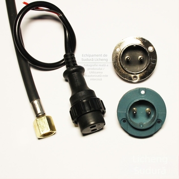 Panasonic aparat de sudură cu gaz – piese de schimb: conector plug și priză, întrerupător aviatic, accesorii pentru alimentarea cu sârmă, mânerul din spate Panasonic, cablu de control cu doi conductori