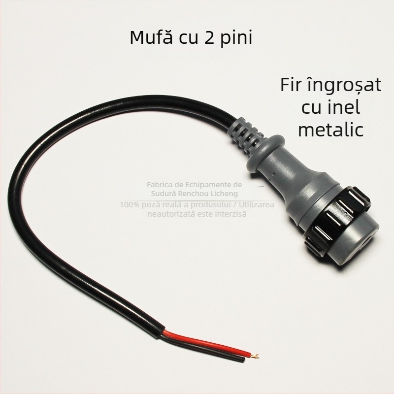 Panasonic aparat de sudură cu gaz – piese de schimb: conector plug și priză, întrerupător aviatic, accesorii pentru alimentarea cu sârmă, mânerul din spate Panasonic, cablu de control cu doi conductori