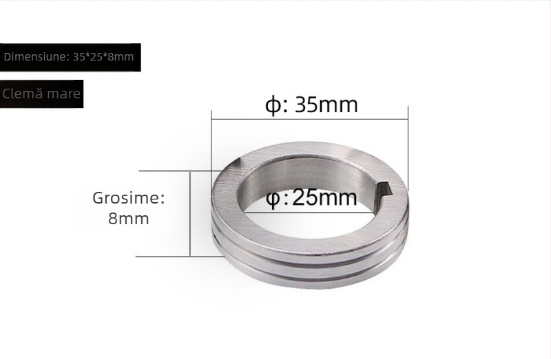 BINZEL DB.XB serie role de alimentare a sârmei și role ghidare/presare pentru sudare cu gaz, diametrul 0,8–1,6 mm, lungime 30 mm, Tuoyouxin