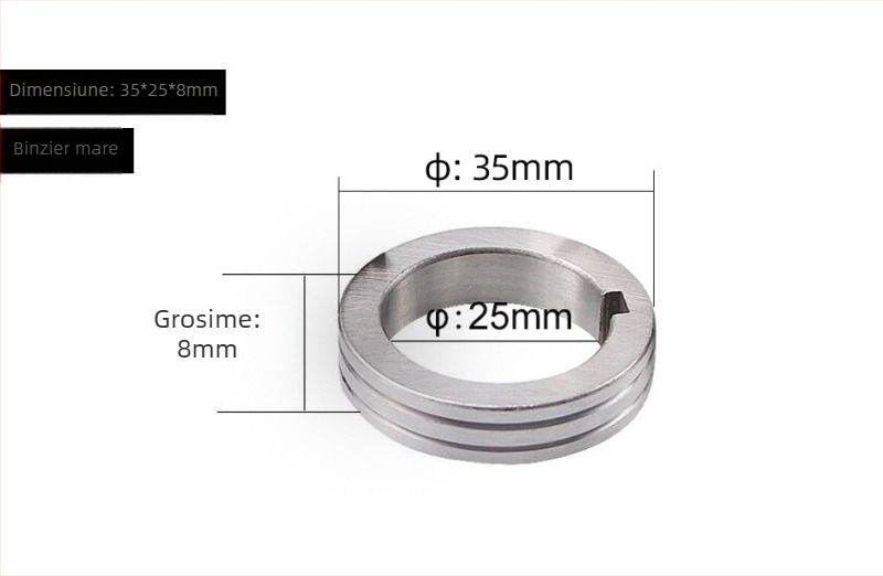 BINZEL DB.XB serie role de alimentare a sârmei și role ghidare/presare pentru sudare cu gaz, diametrul 0,8–1,6 mm, lungime 30 mm, Tuoyouxin