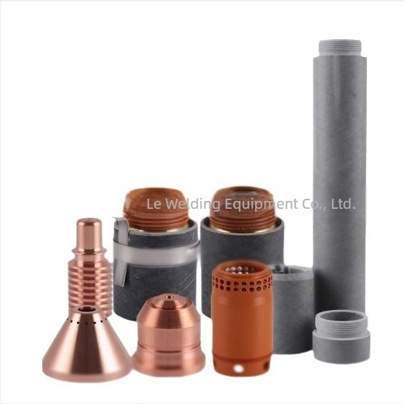 Piese de schimb pentru Hypertherm 125A: electrod 220971, duză 220975, capac de protecție 220975 și altele