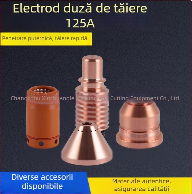 Piese de schimb pentru Hypertherm 125A: electrod 220971, duză 220975, capac de protecție 220975 și altele