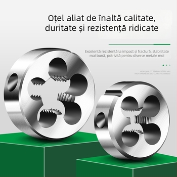 Cheie pentru filetare din oțel aliat, manuală, pentru filet metrice