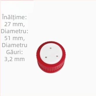 Cap GL45 pentru sticlă de fază mobilă; capac PTFE pentru sticlă Schott de reagenti