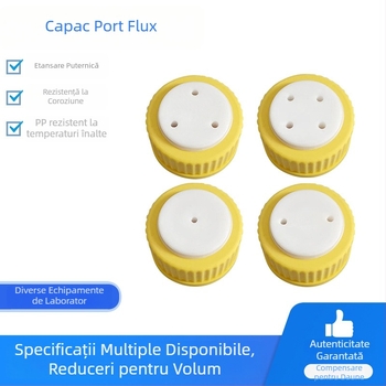 Cap GL45 pentru sticlă de fază mobilă; capac PTFE pentru sticlă Schott de reagenti