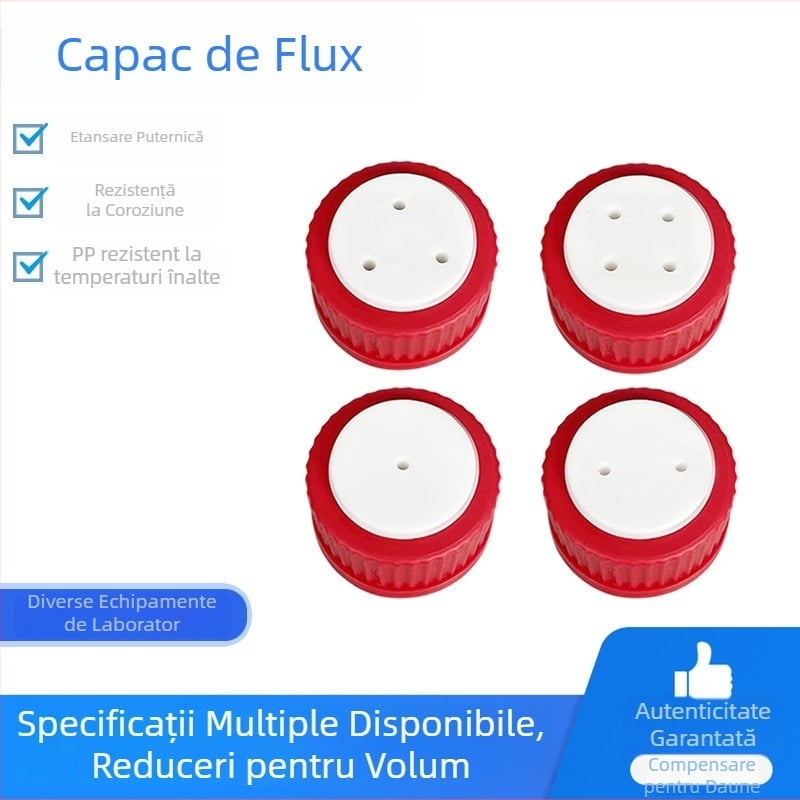 Cap GL45 pentru sticlă de fază mobilă; capac PTFE pentru sticlă Schott de reagenti
