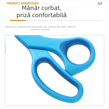 Foarfece de bucătărie din oțel inoxidabil, realizate manual, design minimalist, pentru pregătirea hranei pentru bebeluși