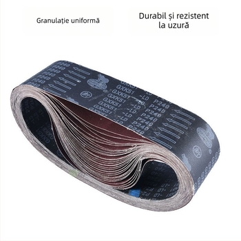 GXK51-LD Bandă de șlefuit pentru oțel inoxidabil, abraziv oxid de aluminiu, bază din țesătură amestecată, lățime personalizabilă