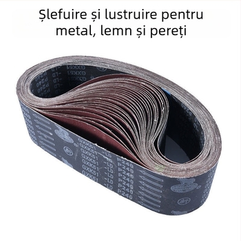 GXK51-LD Bandă de șlefuit pentru oțel inoxidabil, abraziv oxid de aluminiu, bază din țesătură amestecată, lățime personalizabilă