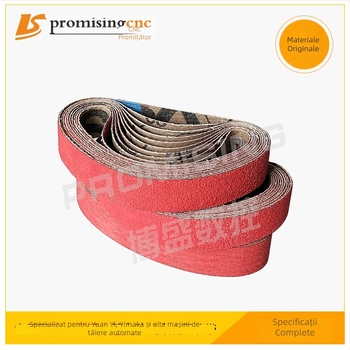 BSSK Yuanyi V6 Mașină automată de tăiere cu bandă abrazivă V9/V8 XK870X - granulație fină P150/P120, granulație grosieră P80/P60