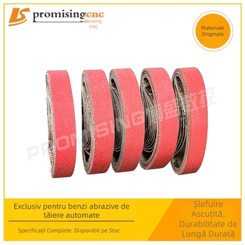 BSSK Yuanyi V6 Mașină automată de tăiere cu bandă abrazivă V9/V8 XK870X - granulație fină P150/P120, granulație grosieră P80/P60