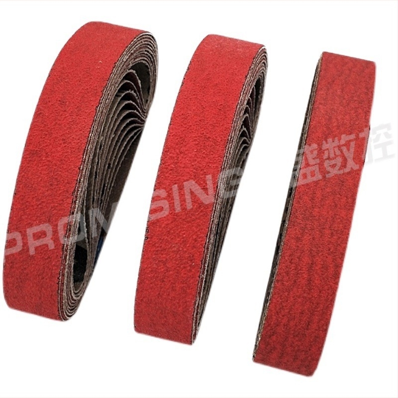 BSSK Yuanyi V6 Mașină automată de tăiere cu bandă abrazivă V9/V8 XK870X - granulație fină P150/P120, granulație grosieră P80/P60