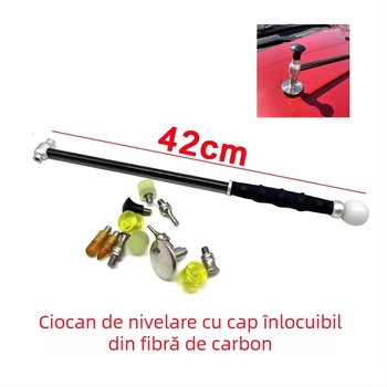 Cioc pentru reparații de denivelări auto, din fibră de carbon, cu cap înlocuibil