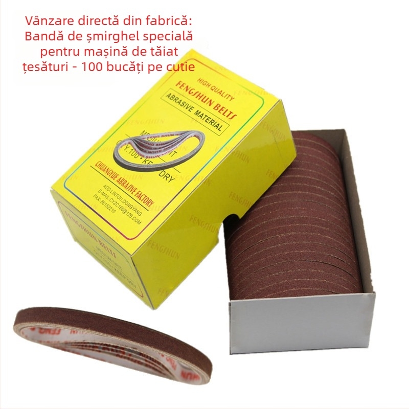 KUAI KE LI Bandă abrazivă pentru mașini de tăiat materiale — bandă de ascuțire și șlefuire pentru foarfece electrice