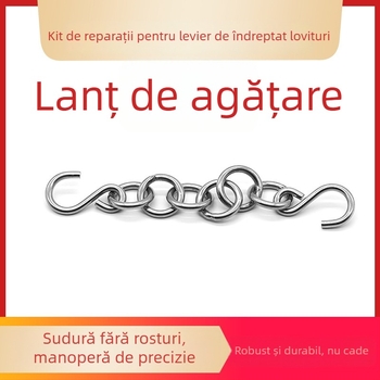 Unealtă pentru reparația denivelărilor caroseriei cu lanțuri și cârlige pentru tragere