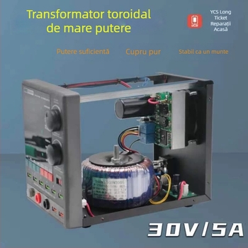 Sursă de alimentare DC stabilizată cu afișaj digital, 3005PM, ampermetru, pentru reparații ale telefoanelor mobile