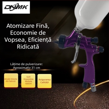 DNMK Pistol HVLP pentru vopsire auto, GTI pneumatic