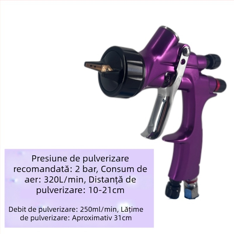 DNMK Pistol HVLP pentru vopsire auto, GTI pneumatic