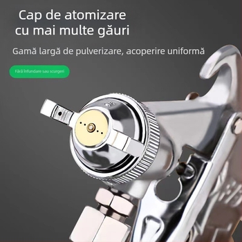 PQ-2 Pistol Pneumatic de Vopsire, cu F75, atomizare înaltă, pentru mobilier și metal