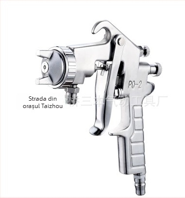 PQ-2 pistol de pulverizare pneumatic cu rezervor inferior – pentru vopsire auto și uz casnic, pentru lemn, metal și plastic