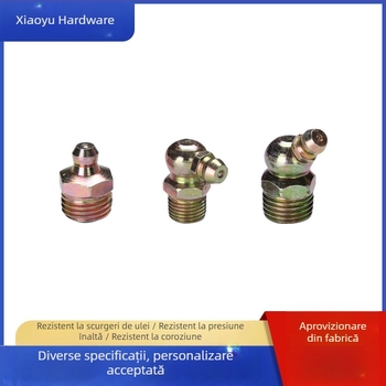 Duză pentru grăsime cu cap de duză, conector M6 pentru duză, accesorii pentru pistol de ungere cu mai multe dimensiuni ale duzelor