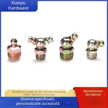 Duză pentru grăsime cu cap de duză, conector M6 pentru duză, accesorii pentru pistol de ungere cu mai multe dimensiuni ale duzelor