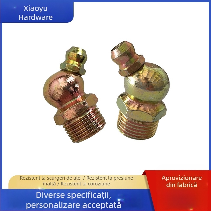 Duză pentru grăsime cu cap de duză, conector M6 pentru duză, accesorii pentru pistol de ungere cu mai multe dimensiuni ale duzelor