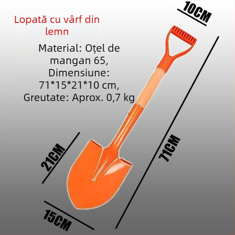 Unelte de grădină multifuncționale: lopățică pentru copii, pentru săpat, transplantare și grădinărit în aer liber
