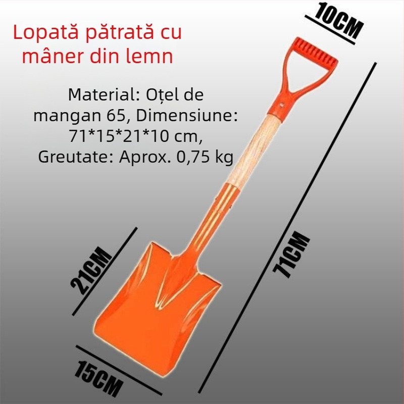 Unelte de grădină multifuncționale: lopățică pentru copii, pentru săpat, transplantare și grădinărit în aer liber
