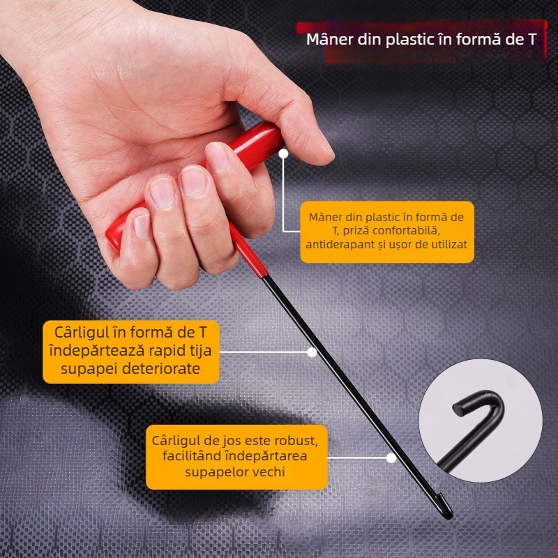Instrument pentru repararea și montarea valvei de la anvelope