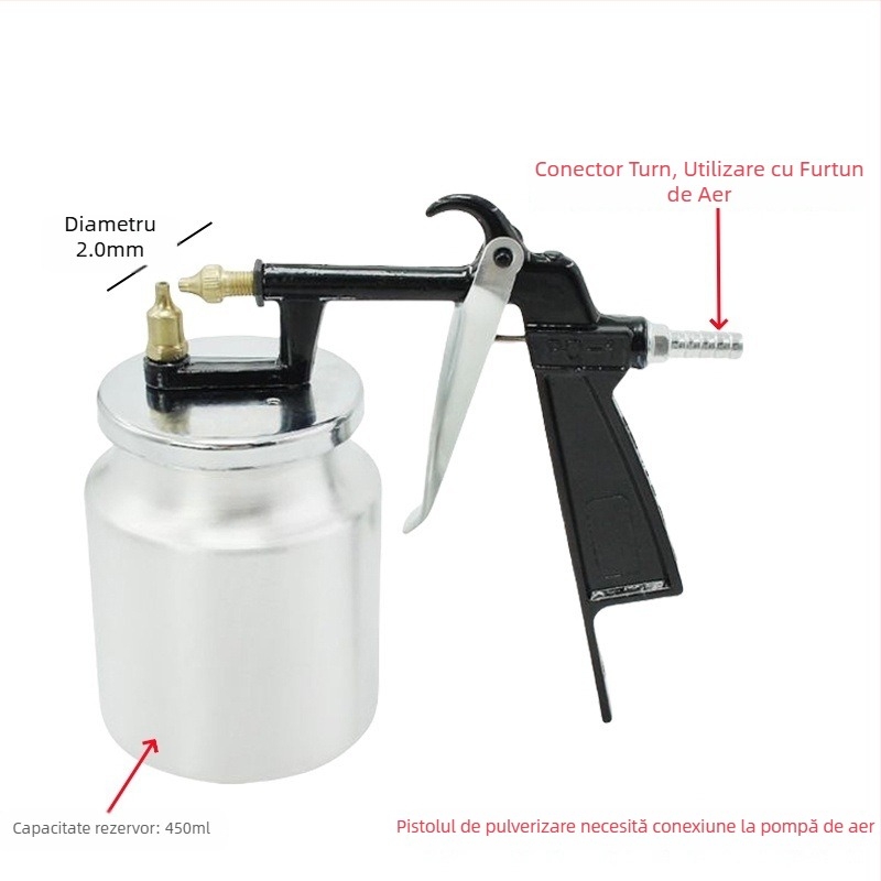 PQ-1 pistol pneumatic pentru mașini și mobilier
