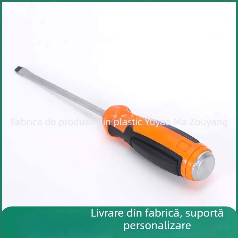 Șurubelniță magnetic izolată cu cap Phillips și plat, model 003, un singur element, oțel crom-vanadiu