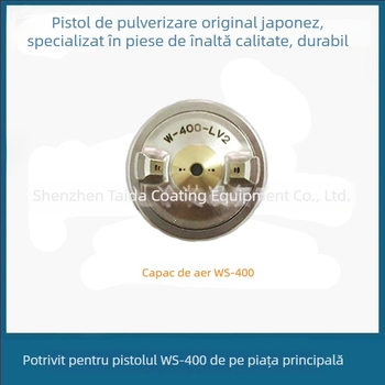 Duza de pulverizare W-400 cu capac de atomizare WS-400, presiune redusă, atomizare înaltă
